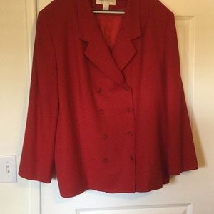 Jones New York wool crepe suit